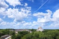 Scenic landscape of Maya city