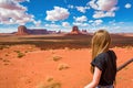 Scenic landscape of Monument Valley