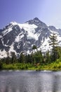 Scenic landscape in Mount Baker national forest