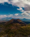 Scenic landscape of Paricutin Volcano surrounded by lush greenery