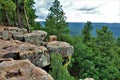 Landscape at Woods Canyon Lake, Coconino County, Arizona, United States Royalty Free Stock Photo