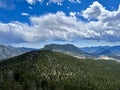 Scenic landscape of Rocky Mountain National Park in Colorado Royalty Free Stock Photo