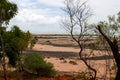 Scenic Landscape in Roebuck Bay, Broome, Western Australia. Royalty Free Stock Photo