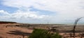 Scenic Landscape in Roebuck Bay, Broome, Western Australia. Royalty Free Stock Photo