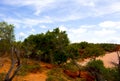 Scenic Landscape in Roebuck Bay, Broome, Western Australia. Royalty Free Stock Photo