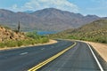 Bartlett Lake Reservoir, Maricopa County, State of Arizona, United States scenic landscape view