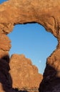 Scenic Turret Arch Arches National Park Utah Landscape Royalty Free Stock Photo