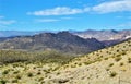 Scenic landscape view Las Vegas to Phoenix, Arizona, United States Royalty Free Stock Photo