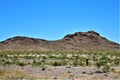 Scenic landscape view Phoenix to Las Vegas, Arizona, United States Royalty Free Stock Photo