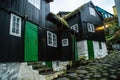 Traditional historic houses in Torshavn, Faroe Islands