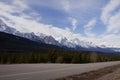 Scenic landscapes in Jasper National Park, Alberta, Canada Royalty Free Stock Photo