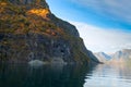 Scenic landscapes of the Norwegian fjords