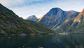 Scenic landscapes of the Norwegian fjords