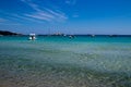 Beautiful and scenic beaches at the island of Corse, Polombaggia southern of Corse near Puerto Vecchio, France