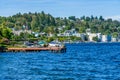 Scenic Leschi Waterfront Royalty Free Stock Photo