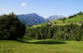 a scenic little village in the Austrian Alps of the Schladming-Dachstein region Royalty Free Stock Photo