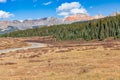 Scenic Lizard head Pass Colorado Royalty Free Stock Photo