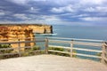 Scenic lookout great ocean road