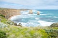 Scenic lookout in The Great Ocean Road, Twelve Apostles, Australia. Royalty Free Stock Photo