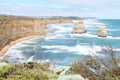Scenic lookout in The Great Ocean Road, Twelve Apostles, Australia Royalty Free Stock Photo