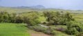 Scenic lush green landscape in southern California countryside during spring time Royalty Free Stock Photo