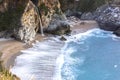 Scenic McWay Falls Big Sur Central California Coast Royalty Free Stock Photo