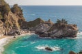 Scenic McWay Falls Big Sur Landscape Royalty Free Stock Photo