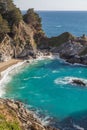 Scenic McWay Falls Big Sur Royalty Free Stock Photo