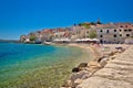 Scenic mediterranean beach in Primosten