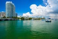 Miami Beach Cityscape Royalty Free Stock Photo