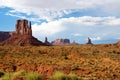Summer day at Monument Valley USA Royalty Free Stock Photo