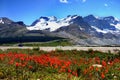 Canada Banff National Park mountains landscape Royalty Free Stock Photo