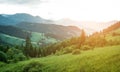 Scenic mountain landscape Royalty Free Stock Photo