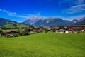 Scenic mountain view - rocky mountain also known the steinernen meer