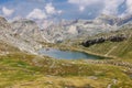 Scenic Mountains in Puez-odle nature park in the dolomites, Italy Royalty Free Stock Photo