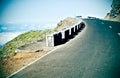 Scenic mountainside road Royalty Free Stock Photo