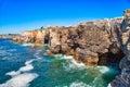 Scenic Mouth of Hell Boca de Inferno Gorge near Cascais, Portugal Royalty Free Stock Photo
