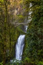 Scenic Multnomah Falls in Oregon