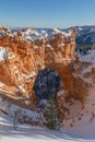 Scenic Landscape Natural Arch Bryce Canyon Utah Royalty Free Stock Photo