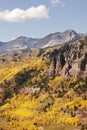 Scenic near Telluride, Uncompahgre National Forest, Colorado Royalty Free Stock Photo