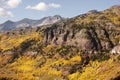 Scenic near Telluride, Uncompahgre National Forest, Colorado Royalty Free Stock Photo