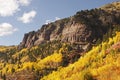 Scenic near Telluride, Uncompahgre National Forest, Colorado Royalty Free Stock Photo