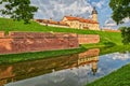 Scenic Nesvizh Castle in Belarus Royalty Free Stock Photo