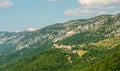 Scenic old hilltop village in Provence region of France Royalty Free Stock Photo