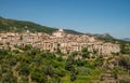 Scenic old hilltop village in Provence region of France Royalty Free Stock Photo