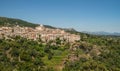 Scenic old hilltop village in Provence region of France Royalty Free Stock Photo