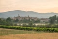 Scenic old hilltop village in Provence region of France Royalty Free Stock Photo