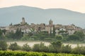 Scenic old hilltop village in Provence region of France Royalty Free Stock Photo