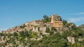 Scenic old hilltop village in Provence region of France Royalty Free Stock Photo