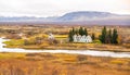 Charming Old Church in Iceland Royalty Free Stock Photo